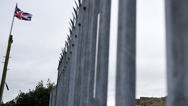 A general view shows an area near the Northern Ireland and Ireland border in Newbuildings, Northern Ireland August 16, 2017 A general view shows an area near the Northern Ireland and Ireland border in Newbuildings, Northern Ireland August 16, 2017 - Sputnik International
