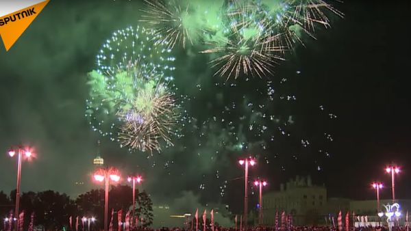 Fireworks In Moscow On The City Day - Sputnik International