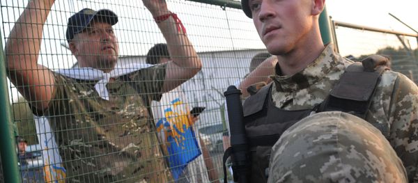 The Shehyni checkpoint on the Ukrainian-Polish border, where Mikheil Saakashvili, Georgia's ex-president and former governor of the Odessa region, intends to cross into Ukraine - Sputnik International