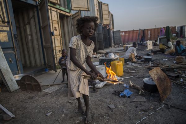 Displaced persons remain in camps where they have to live in inhuman conditions. South Sudan, November 2015. Displaced persons remain in camps where they have to live in inhuman conditions. South Sudan, November 2015. - Sputnik International