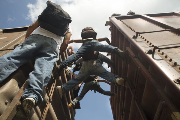 Migrants from Central America traveling on trains in Mexico are exhausted by their long travel and often fall victim to violence. MSF is there to help. Migrants from Central America traveling on trains in Mexico are exhausted by their long travel and often fall victim to violence. MSF is there to help. - Sputnik International