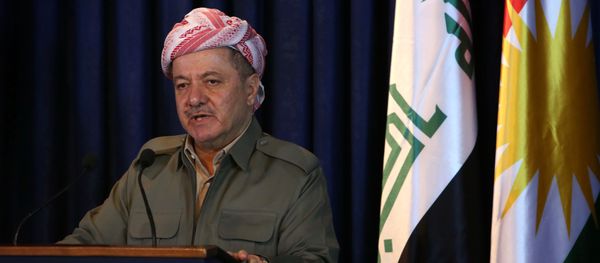 Iraqi Kurdish President Masoud Barzani - Sputnik International