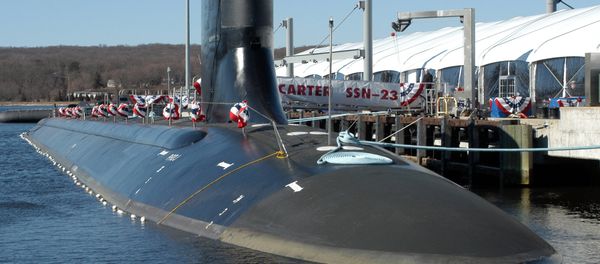 The USS Jimmy Carter, the most heavily armed attack submarine built, is docked in Groton, Conn., Saturday, Feb. 19, 2005. The USS Jimmy Carter, the most heavily armed attack submarine built, is docked in Groton, Conn., Saturday, Feb. 19, 2005. - Sputnik International