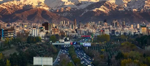 Tehran, Iran, skyline showing Alborz mountain range in the distance Tehran, Iran, skyline showing Alborz mountain range in the distance - Sputnik International