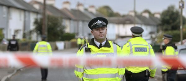 Police officers in London Police officers in London - Sputnik International