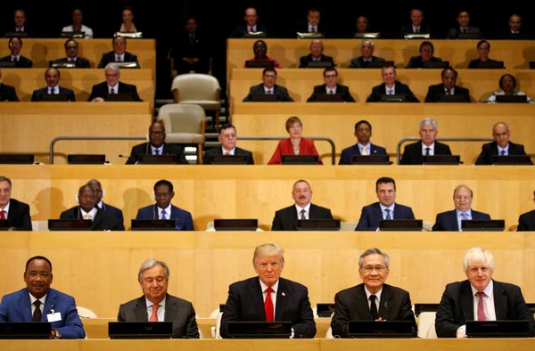 U.S. President Donald Trump participates in a session on reforming the United Nations at UN Headquarters in New York, U.S U.S. President Donald Trump participates in a session on reforming the United Nations at UN Headquarters in New York, U.S - Sputnik International