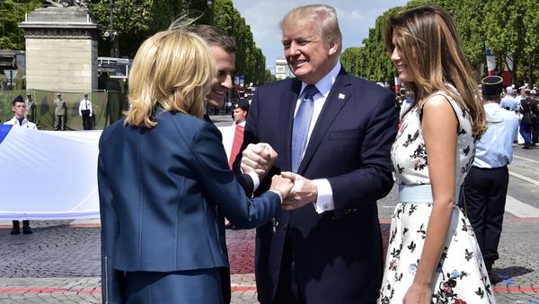 Trump Bastille Day - Sputnik International