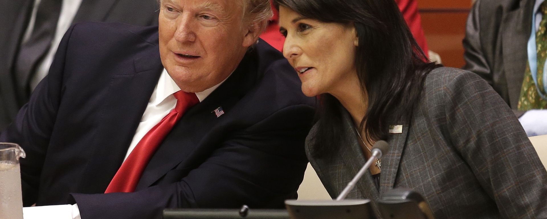 Donald Trump Nikki Haley United Nations Donald Trump Nikki Haley United Nations - Sputnik International, 1920, 17.01.2024