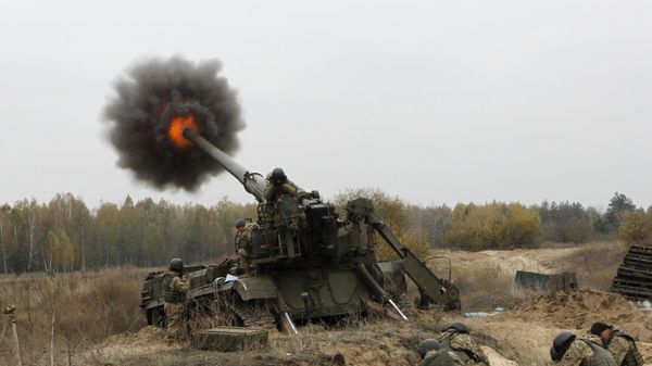 Ukrainian artillerists (File) Ukrainian artillerists (File) - Sputnik International