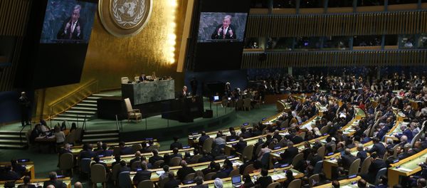 United Nations Secretary General Antonio Guterres addresses the 72nd United Nations General Assembly at U.N. headquarters in New York, U.S., September 19, 2017 United Nations Secretary General Antonio Guterres addresses the 72nd United Nations General Assembly at U.N. headquarters in New York, U.S., September 19, 2017 - Sputnik International