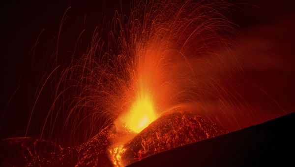 Volcano eruption. (File) - Sputnik International