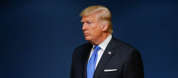U.S. President Donald Trump arrives to addresses the 72nd United Nations General Assembly at U.N. headquarters in New York, U.S - Sputnik International
