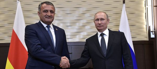 President Putin meets with President of South Ossetia Bibilov (File) - Sputnik International
