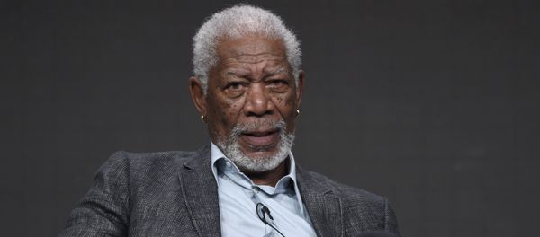 Morgan Freeman participates in The Story of Us With Morgan Freeman panel during the National Geographic Television Critics Association Summer Press Tour at the Beverly Hilton in Beverly Hills, Calif Morgan Freeman participates in The Story of Us With Morgan Freeman panel during the National Geographic Television Critics Association Summer Press Tour at the Beverly Hilton in Beverly Hills, Calif - Sputnik International