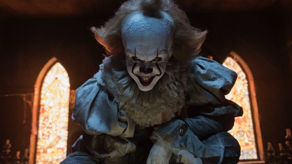Bill Skarsgard in a scene from It. - Sputnik International