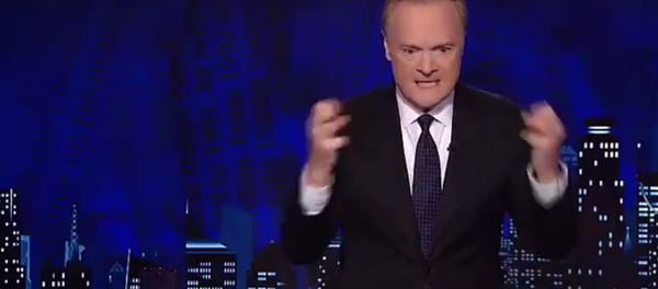 Footage shows MSNBC anchor Lawrence O'Donnell lose his temper Footage shows MSNBC anchor Lawrence O'Donnell lose his temper - Sputnik International