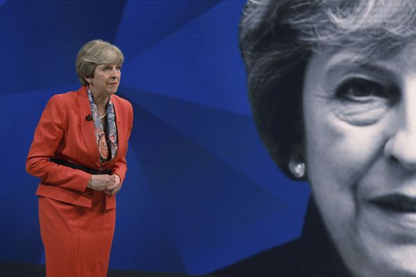 Britain's Prime Minister Theresa May takes part in a general election broadcast, in London, Monday May 29, 2017. Britain's Prime Minister Theresa May takes part in a general election broadcast, in London, Monday May 29, 2017. - Sputnik International