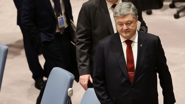 Ukraine's President Petro Poroshenko - Sputnik International