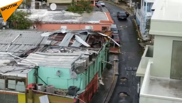 Hurricane Maria Hits Puerto Rico - Sputnik International