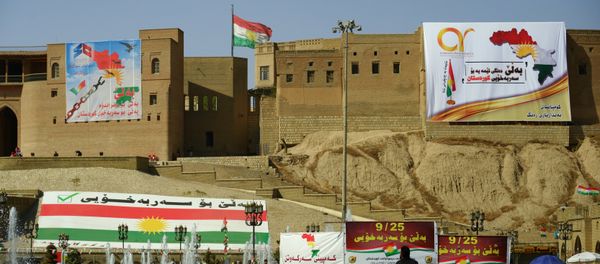 On September 25,  Iraqi Kurdistan is set to hold a long-scheduled referendum on its independence from Baghdad. - Sputnik International