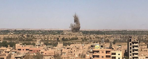 Al Jafra district of Deir ez-Zor where the Syrian Arab Army continues fighting with ISIL rebels Al Jafra district of Deir ez-Zor where the Syrian Arab Army continues fighting with ISIL rebels - Sputnik International