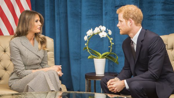 Melania Trump Prince Harry - Sputnik International