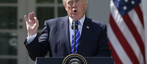 President Trump speaks as he holds a joint news conference with Spanish Prime Minister Rajoy in the Rose Garden at the White House in Washington President Trump speaks as he holds a joint news conference with Spanish Prime Minister Rajoy in the Rose Garden at the White House in Washington - Sputnik International