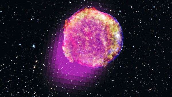 Tycho Brahe star shines in gamma rays Tycho Brahe star shines in gamma rays - Sputnik International