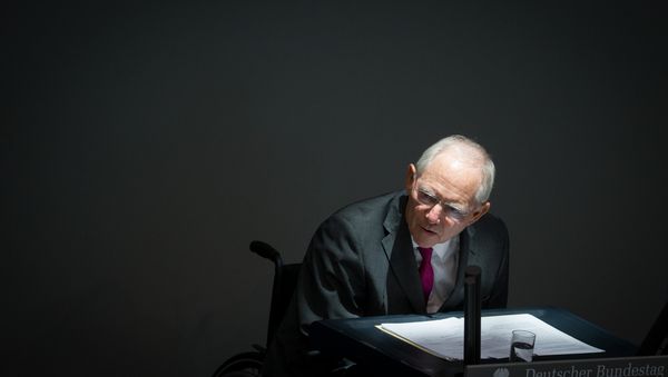 German Finance Minister Wolfgang Schaeuble  (File) - Sputnik International