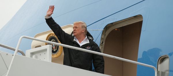 US President Donald Trump departs Washington aboard Air Force One - Sputnik International