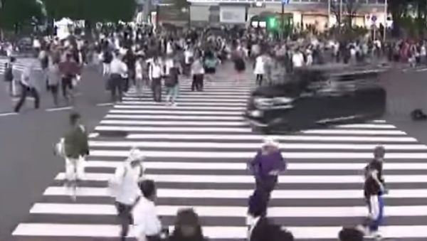 Scary traffic in Tokyo - Sputnik International