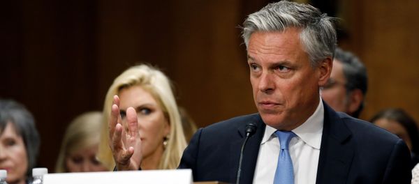 Former Gov. Jon Huntsman (R-UT) testifies before a Senate Foreign Relations Committee hearing on his nomination to be ambassador to Russia on Capitol Hill in Washington, U.S Former Gov. Jon Huntsman (R-UT) testifies before a Senate Foreign Relations Committee hearing on his nomination to be ambassador to Russia on Capitol Hill in Washington, U.S - Sputnik International