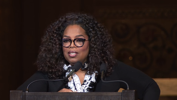 Oprah Winfrey speaks at Stanford University  - Sputnik International