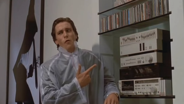 Christian Bale as Patrick Bateman in the 1999 film American Psycho. - Sputnik International