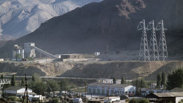 The town of Karakul where the Narynsky hydropower cascade construction workers' base is located. (File) - Sputnik International