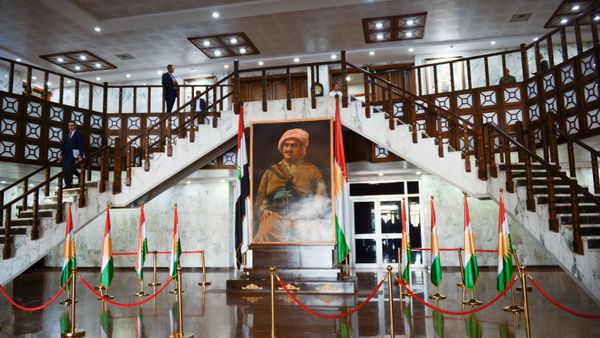The Iraqi Kurdistan parliament building The Iraqi Kurdistan parliament building - Sputnik International