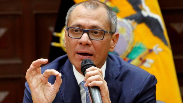 Ecuador's Vice President Jorge Glas gives a news conference in Quito, Ecuador, August 21, 2017 - Sputnik International