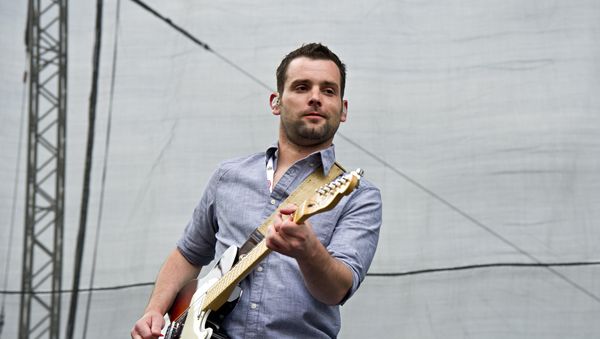 Caleb Keeter of the Josh Abbott Band performs at the ACM Party for a Cause at Globe Life Park on April 17, 2015, in Arlington, Texas - Sputnik International