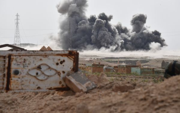 Russia's Aerospace Forces attack Daesh positions near Deir ez-Zor Russia's Aerospace Forces attack Daesh positions near Deir ez-Zor - Sputnik International