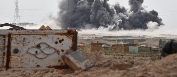 Russia's Aerospace Forces attack Daesh positions near Deir ez-Zor Russia's Aerospace Forces attack Daesh positions near Deir ez-Zor - Sputnik International