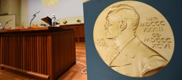 A medal of Alfred Nobel A medal of Alfred Nobel - Sputnik International