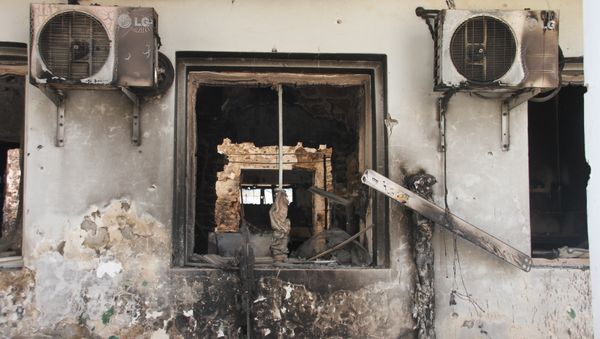 Tuesday, October 3, marked the second anniversary of the US strike on a hospital in northern Afghan city of Kunduz, which killed 42 civilians. - Sputnik International