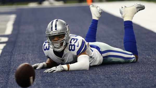 Dallas Cowboys wide receiver Terrance Williams (83) looks at the ball after Williams dropped a pass in the end zone on a two-point conversion attempt late in the second half of an NFL football game against the Los Angeles Rams on Sunday, Oct. 1, 2017, in Arlington, Texas. - Sputnik International