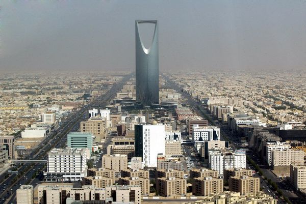 Saudi Arabian capital Riyadh with the 'Kingdom Tower' Saudi Arabian capital Riyadh with the 'Kingdom Tower' - Sputnik International