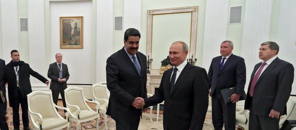 President Vladimir Putin meets with President of Venezuela Nicolas Maduro - Sputnik International