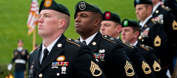 Special Forces Green Beret soldiers. (File) Special Forces Green Beret soldiers. (File) - Sputnik International