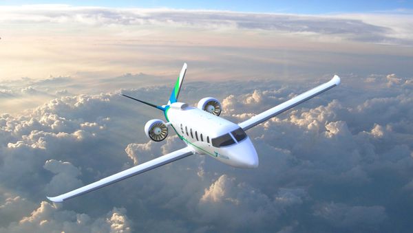 Zunum Aero’s hybrid-electric aircraft, due to enter service in 2022 - Sputnik International