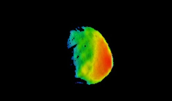 This image combines two products from the first pointing at the Martian moon Phobos by the THEMIS camera on NASA's Mars Odyssey orbiter, on Sept. 29, 2017. - Sputnik International