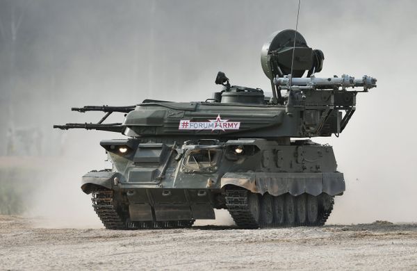 The Shilka self-propelled anti-aircraft system is seen here during a show of modern and prospective weaponry at the Army 2017 International Military-Technical Forum, Moscow Region The Shilka self-propelled anti-aircraft system is seen here during a show of modern and prospective weaponry at the Army 2017 International Military-Technical Forum, Moscow Region - Sputnik International