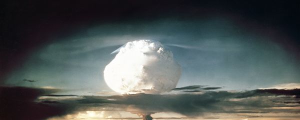 The mushroom cloud from Ivy Mike (codename given to the test) rises above the Pacific Ocean over the Enewetak Atoll in the Marshall Islands on November 1, 1952 at 7:15 am (local time) The mushroom cloud from Ivy Mike (codename given to the test) rises above the Pacific Ocean over the Enewetak Atoll in the Marshall Islands on November 1, 1952 at 7:15 am (local time) - Sputnik International
